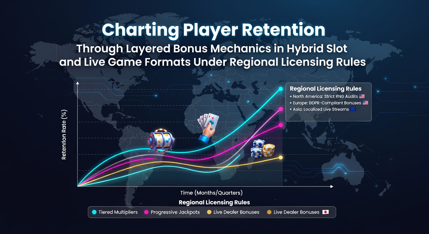 Visualisierung gestaffelter Bonusmechanismen in hybriden Casino-Formaten mit Slot- und Live-Elementen unter Lizenzregeln