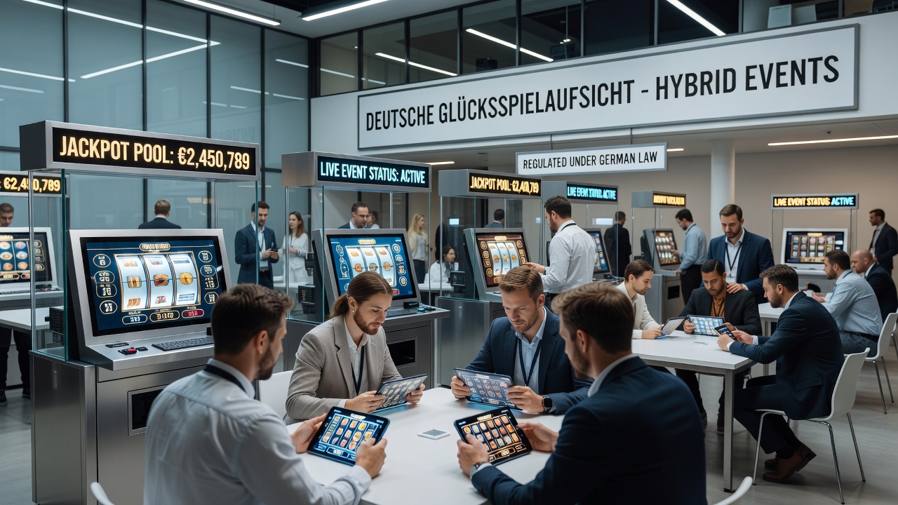 Hybride Slot-Events mit mobilen und Live-Elementen unter deutscher Aufsicht