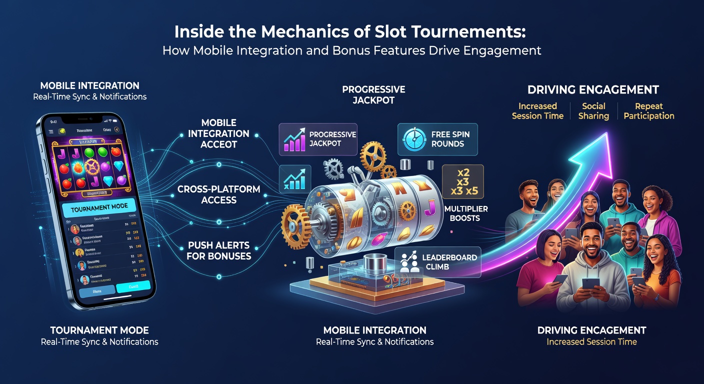 Spieler bei einem mobilen Slot-Turnier mit aktivierten Bonus-Features und Rangliste auf dem Bildschirm