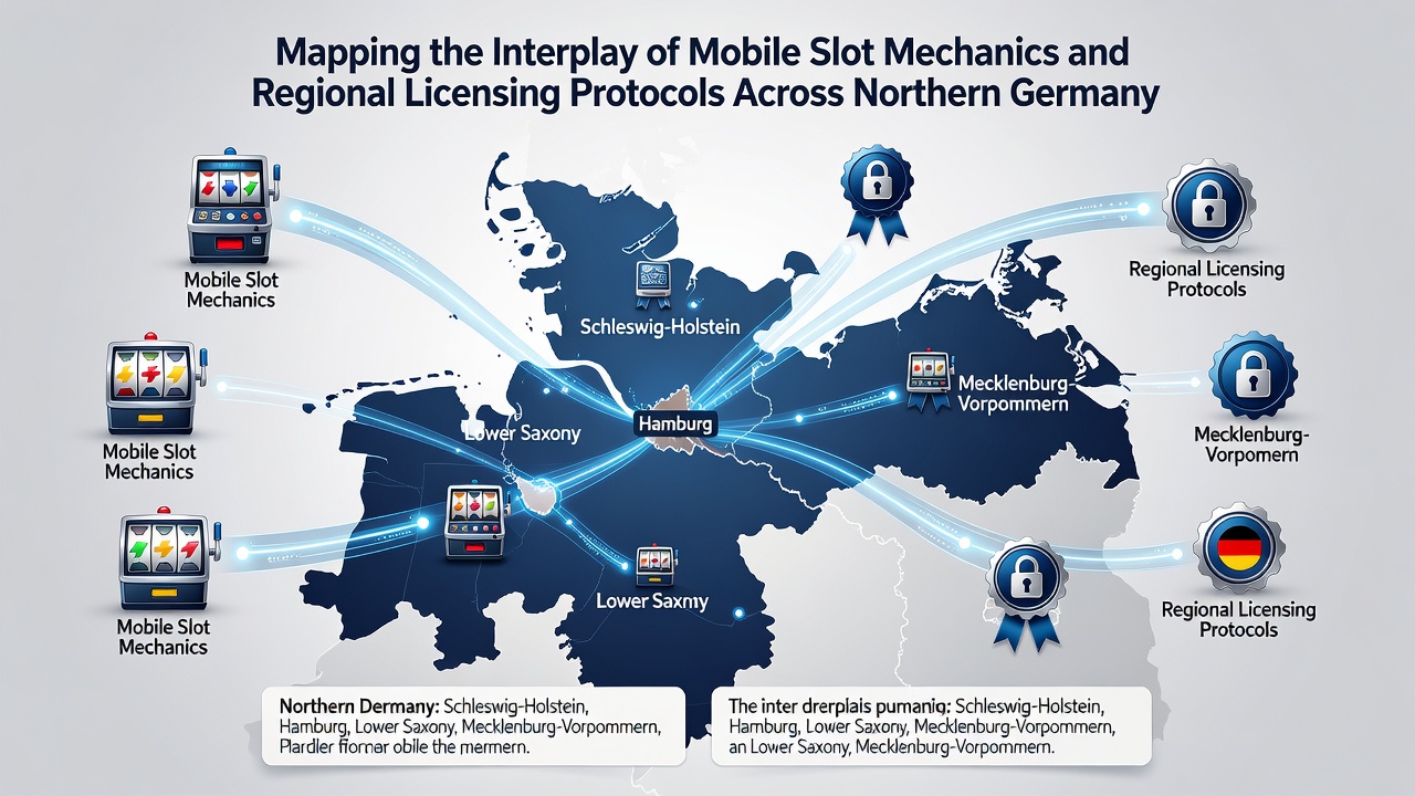 Übersicht über Datenflüsse zwischen mobilen Slots und norddeutschen Lizenzsystemen